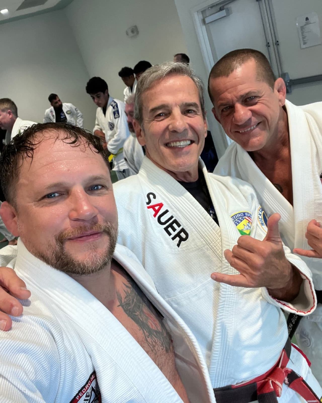 Jeff Curran with Master Pedro Sauer